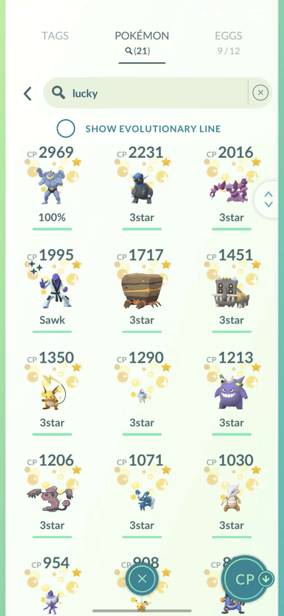 Game account sale Pokemon GO