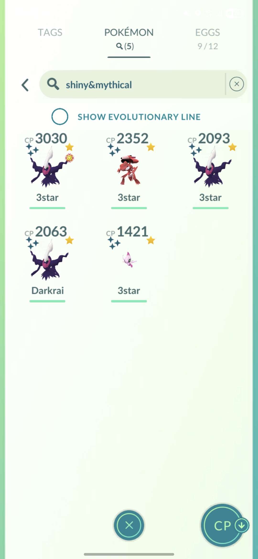 Game account sale Pokemon GO