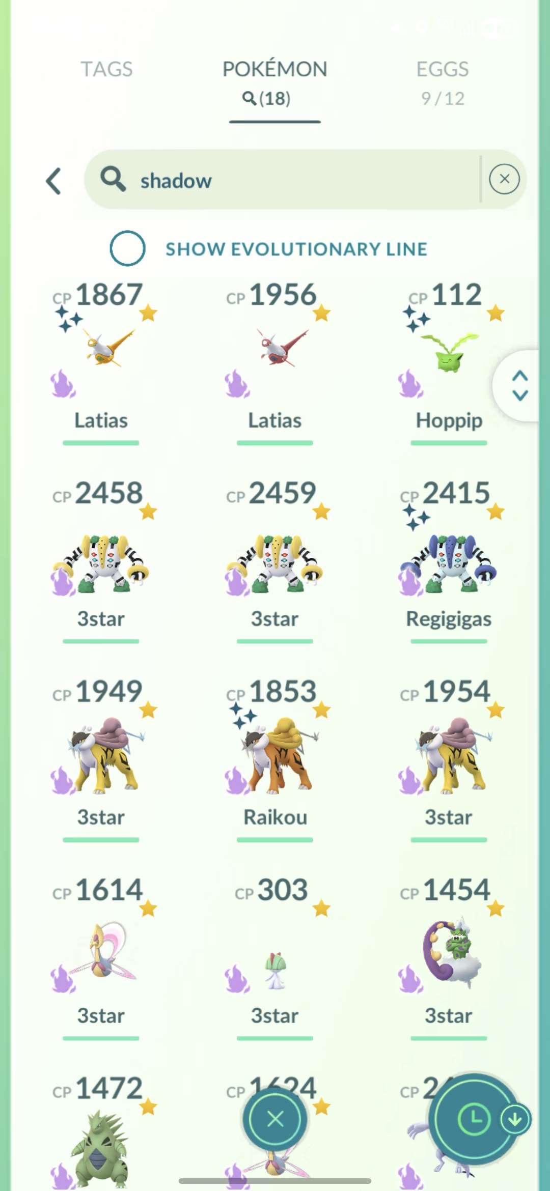 Game account sale Pokemon GO