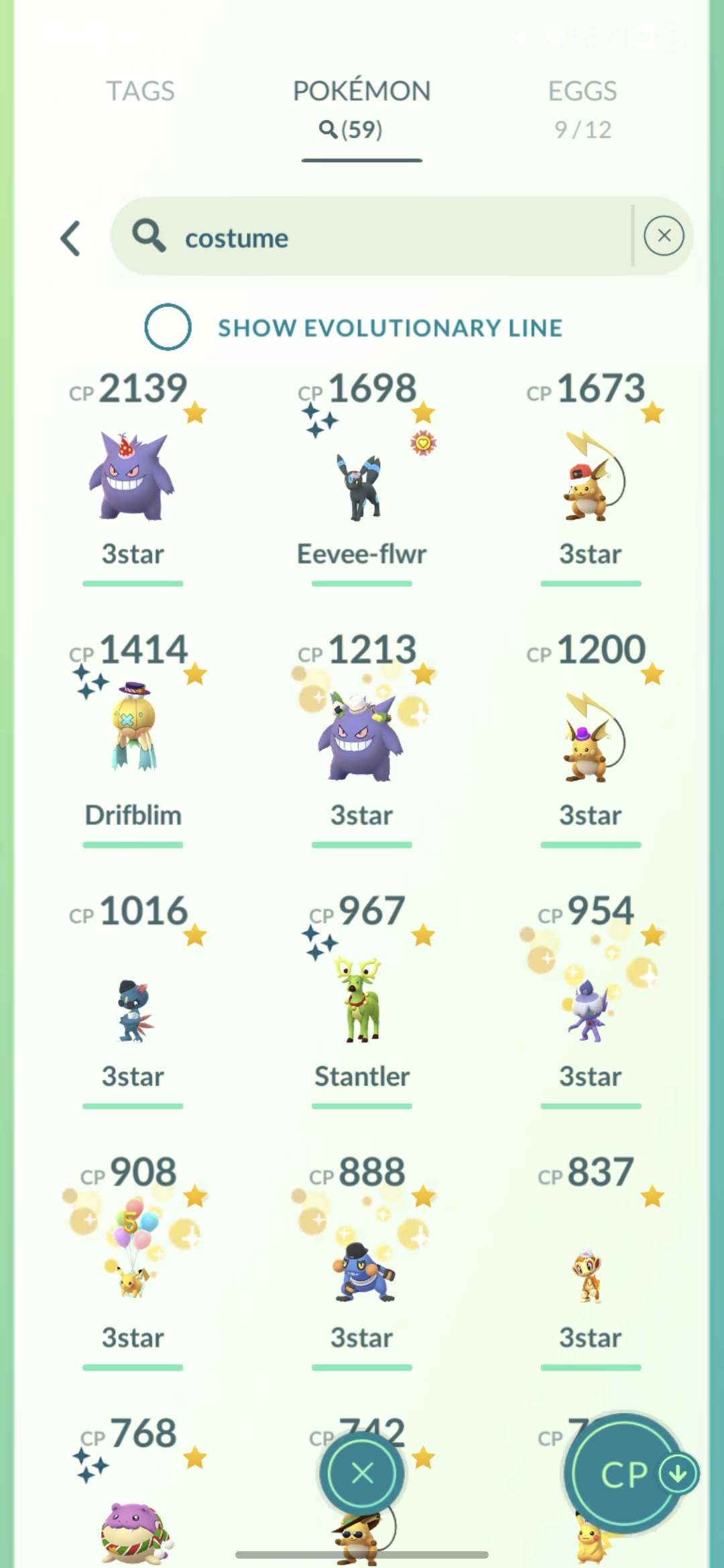 Game account sale Pokemon GO