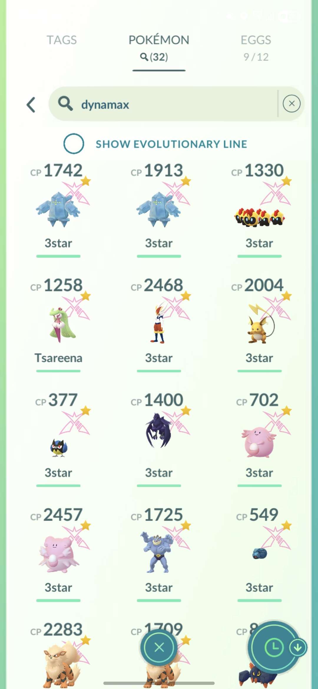 Game account sale Pokemon GO