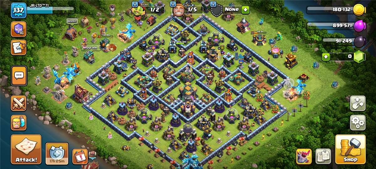 Game account sale Clash of Clans