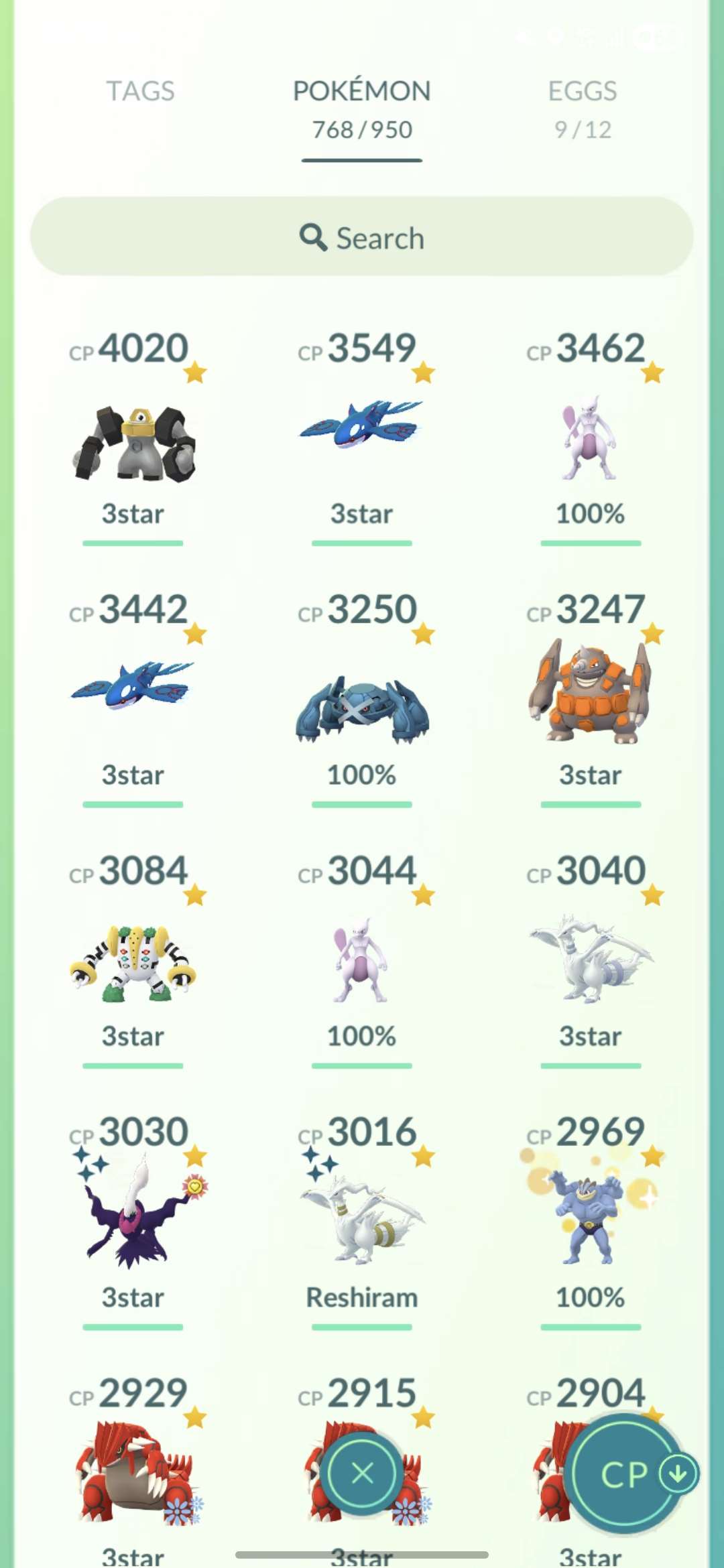 Game account sale Pokemon GO