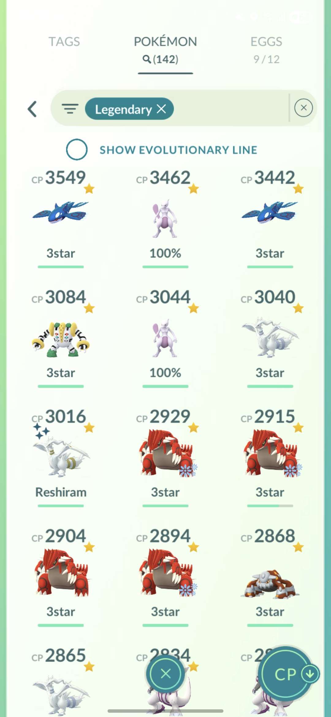 Game account sale Pokemon GO