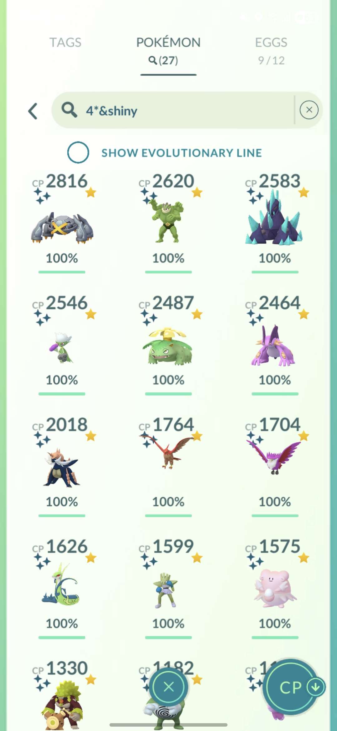 Game account sale Pokemon GO