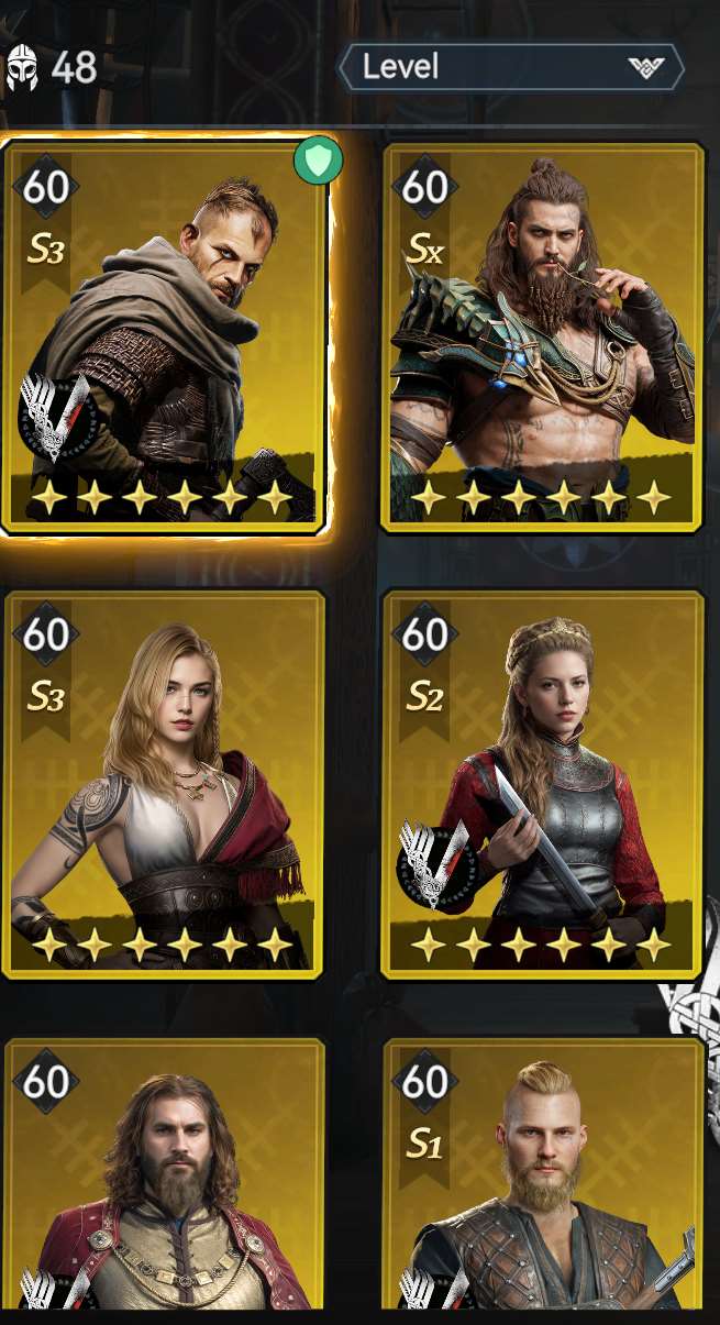 Game account sale Viking Rise