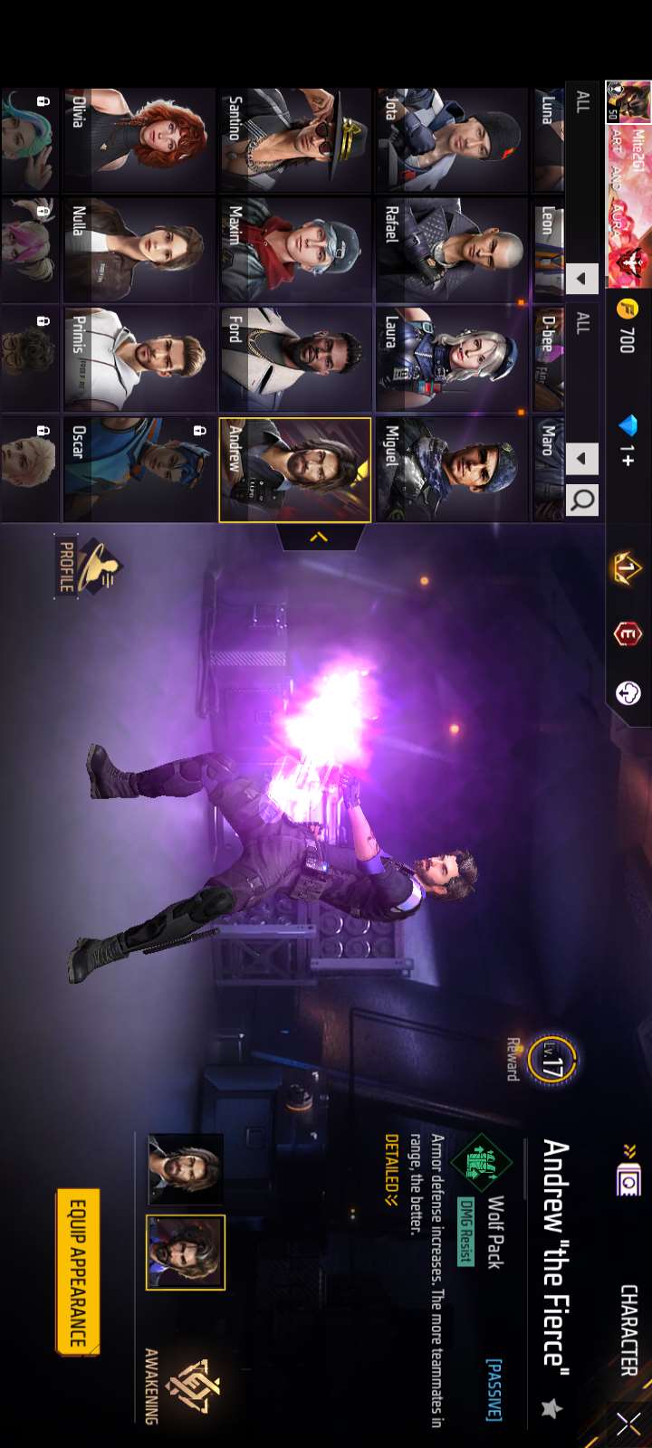 Game account sale Free Fire