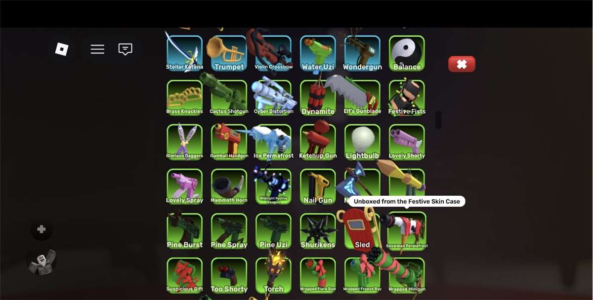 Game account sale Roblox