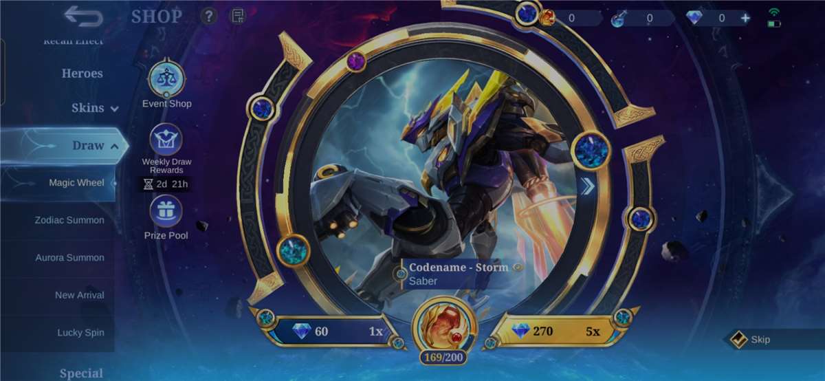 Penjualan akun permainan Mobile Legends