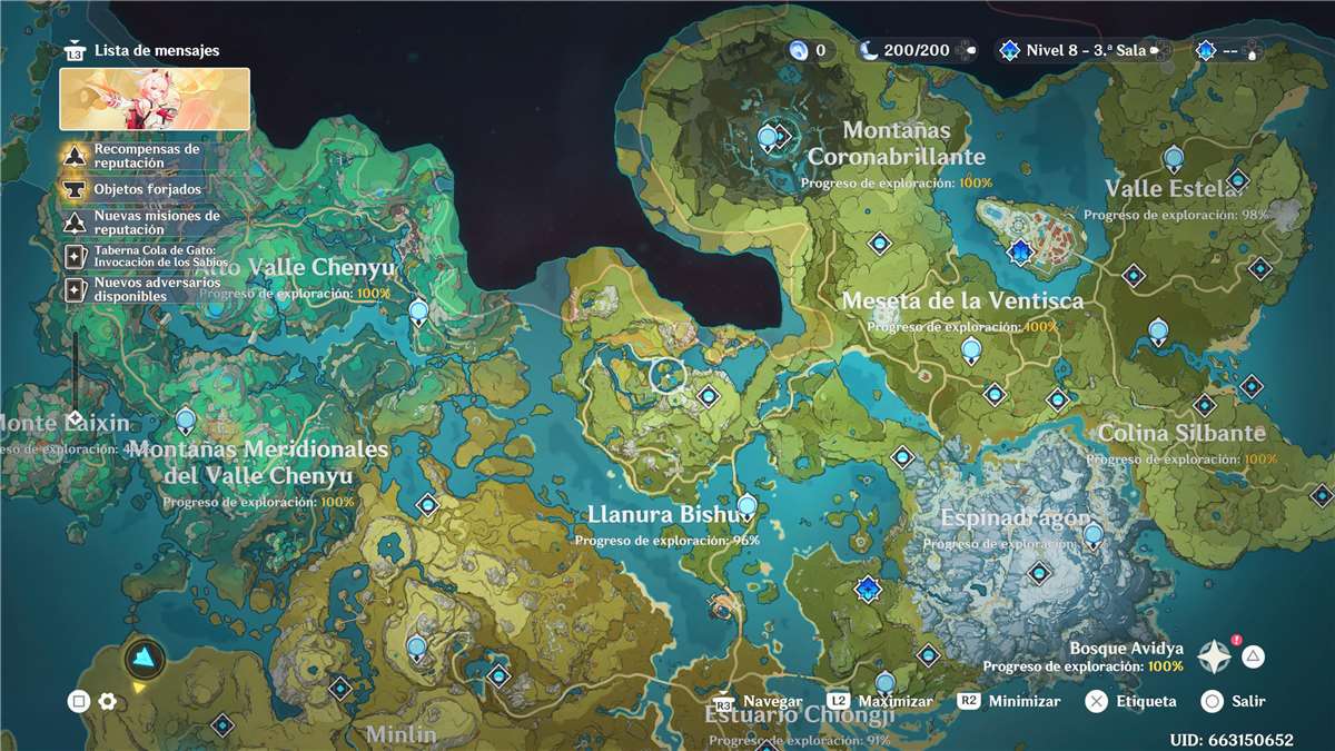 Game account sale Genshin Impact