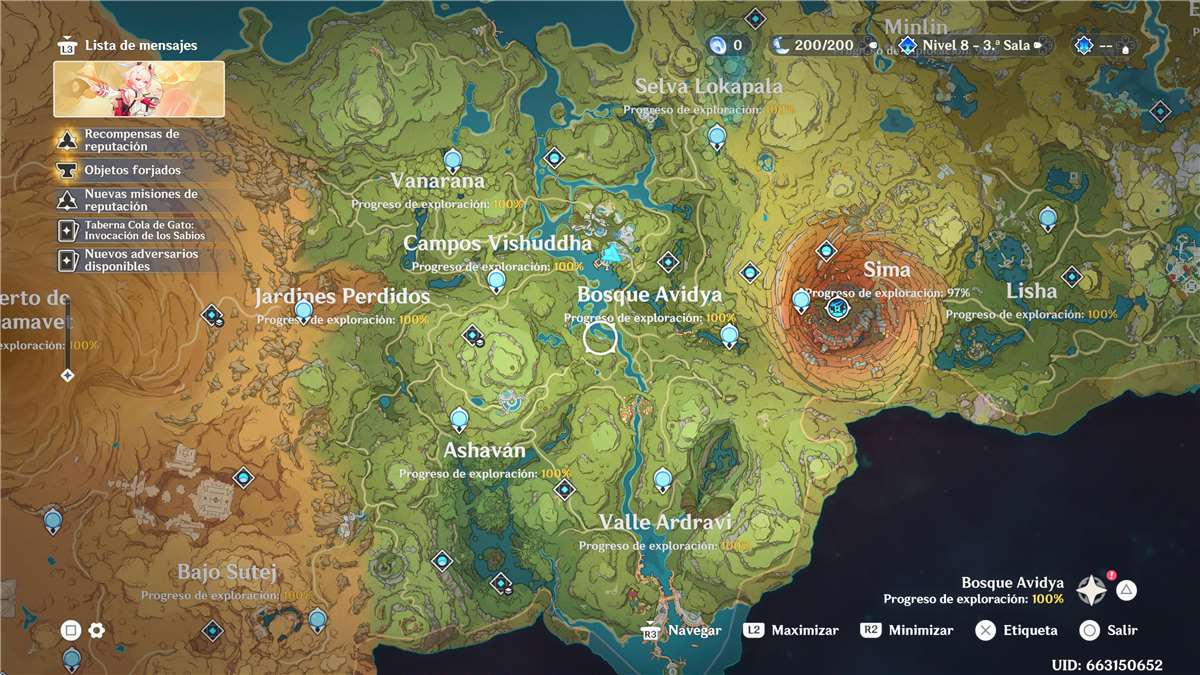 Game account sale Genshin Impact