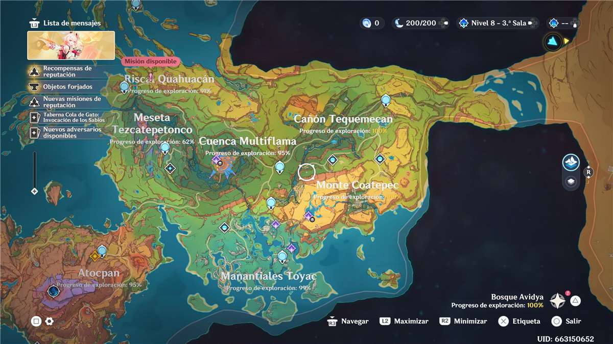 Game account sale Genshin Impact