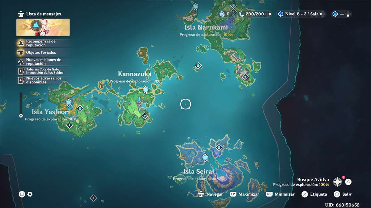 Game account sale Genshin Impact