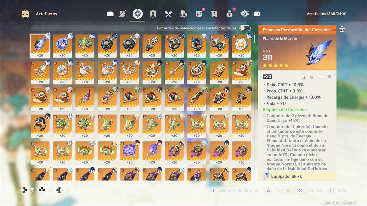 Game account sale Genshin Impact