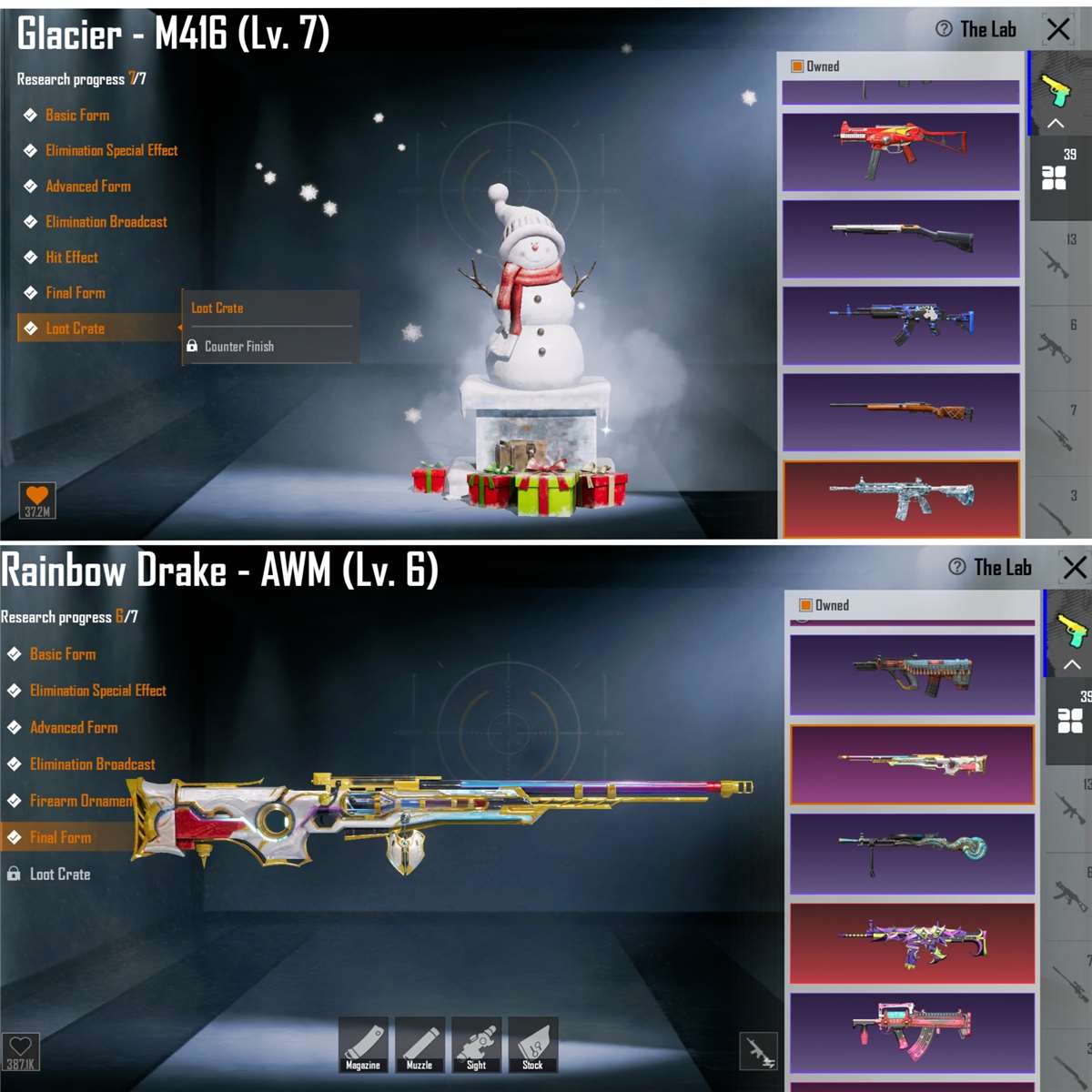 Game account sale PUBG MOBILE