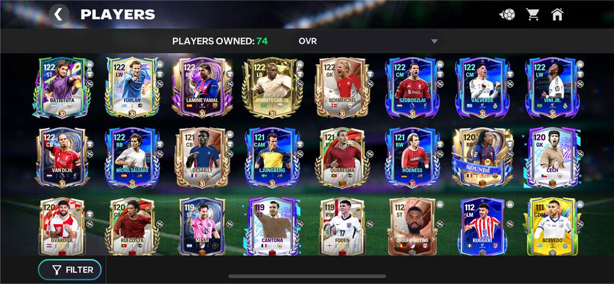 Game account sale Fifa mobile