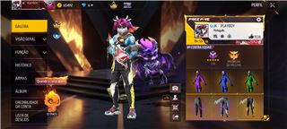 Contas Free Fire