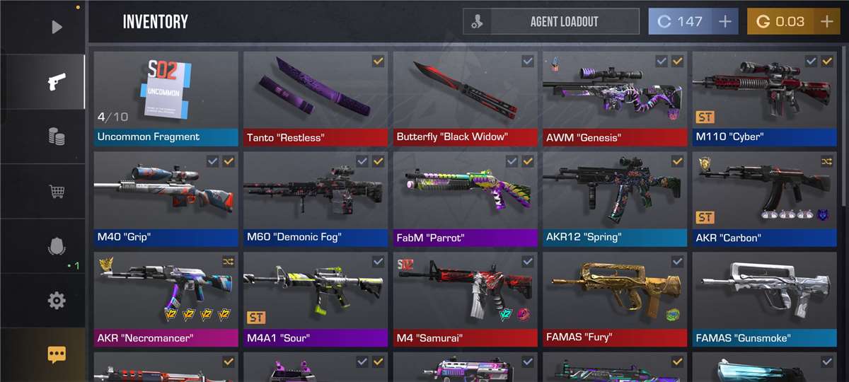Game account sale Standoff 2