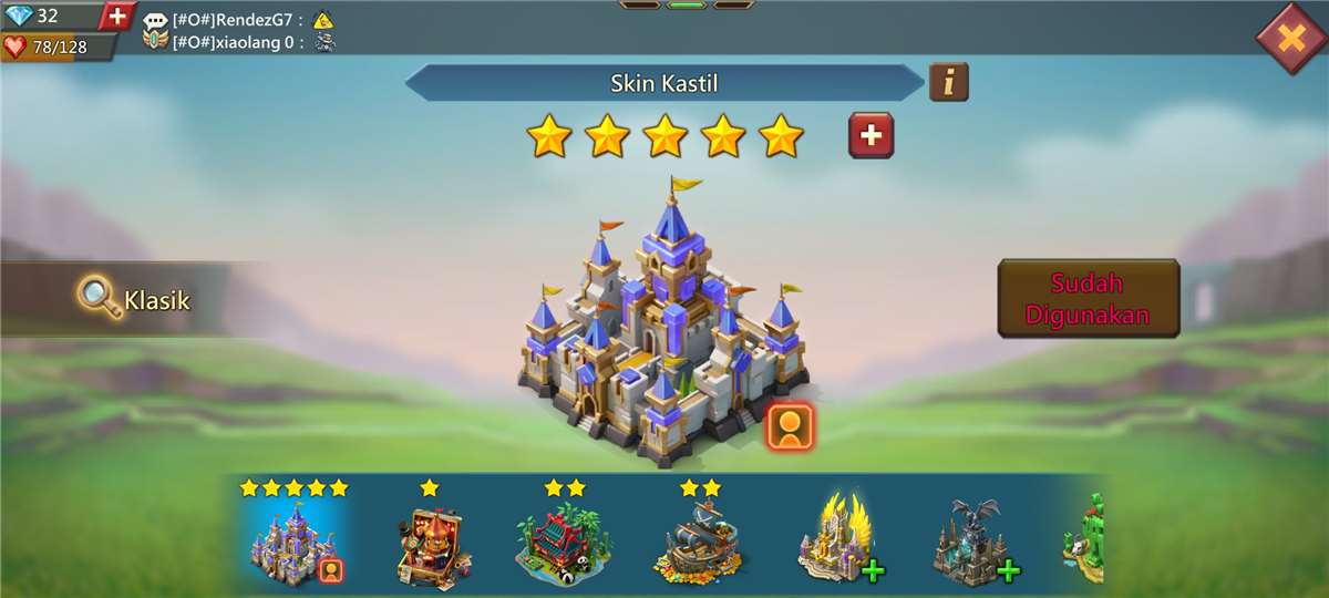 Game account sale Lords Mobile