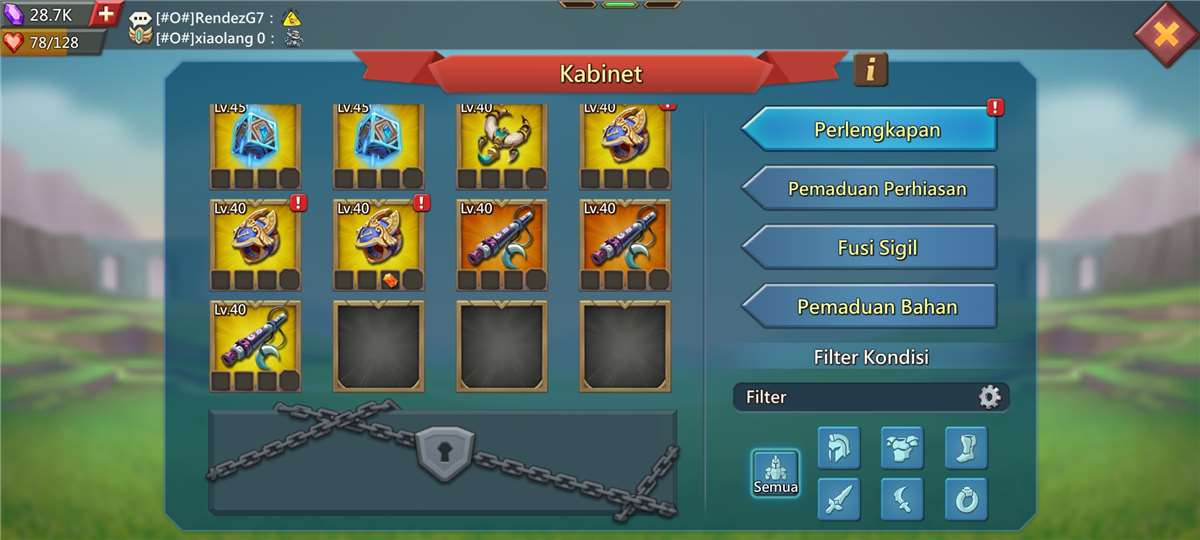 Game account sale Lords Mobile