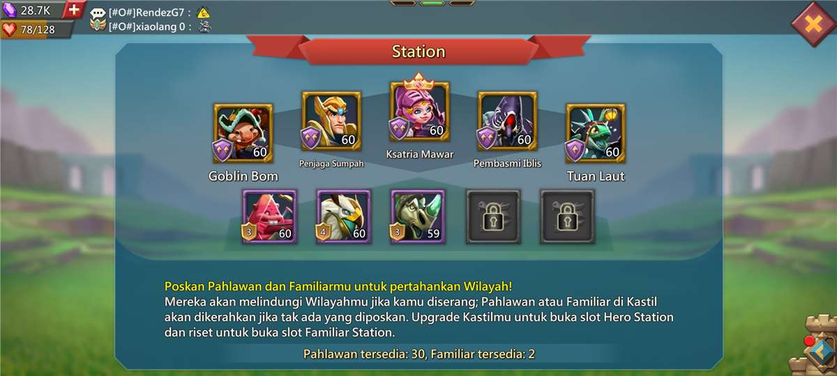 Game account sale Lords Mobile