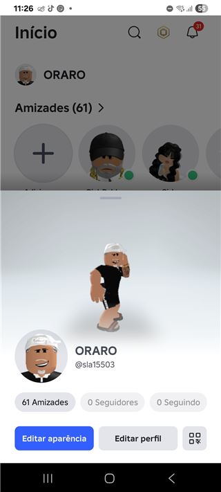 Contas Roblox