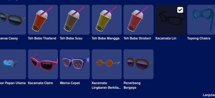 Penjualan akun permainan Roblox