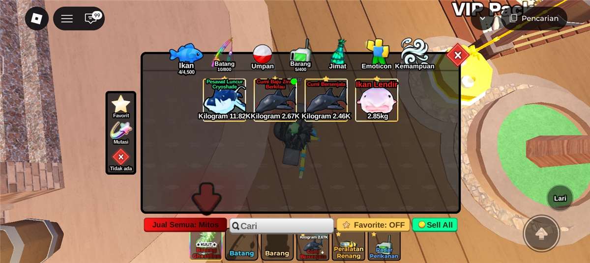 Penjualan akun permainan Roblox