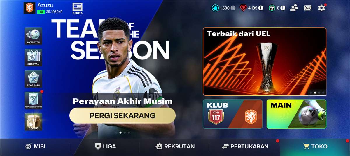 Penjualan akun permainan Fifa mobile