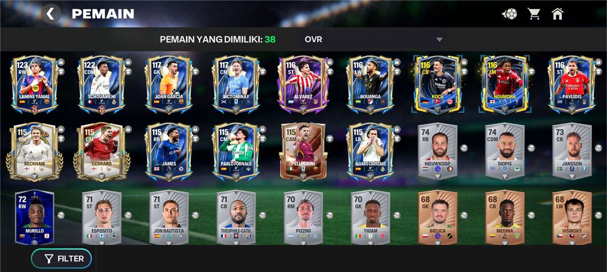 Penjualan akun permainan Fifa mobile