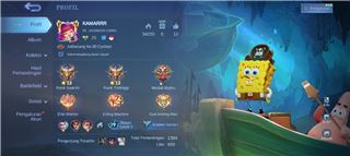KAMARRR - Jual akun Akun Mobile Legends