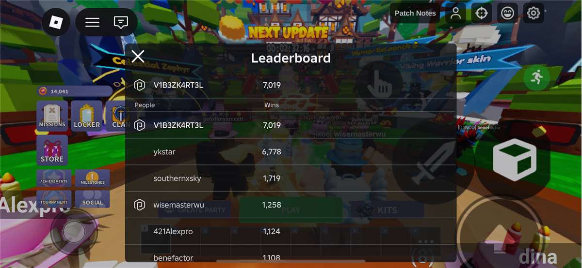 Game account sale Roblox