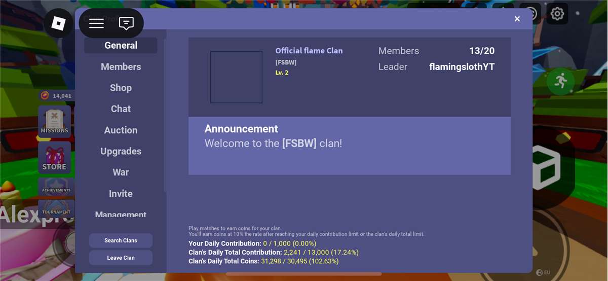 Game account sale Roblox