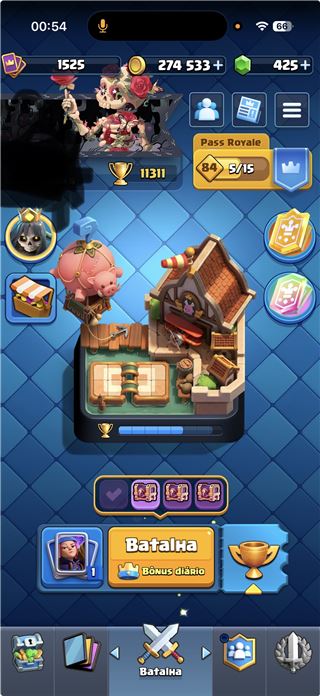 Contas Clash Royale