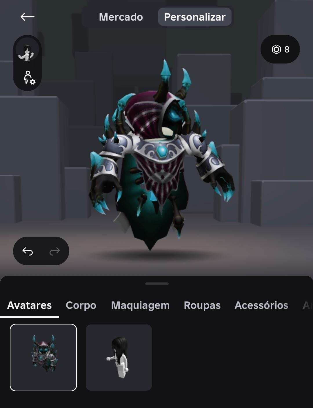 Venda de conta de jogo Roblox