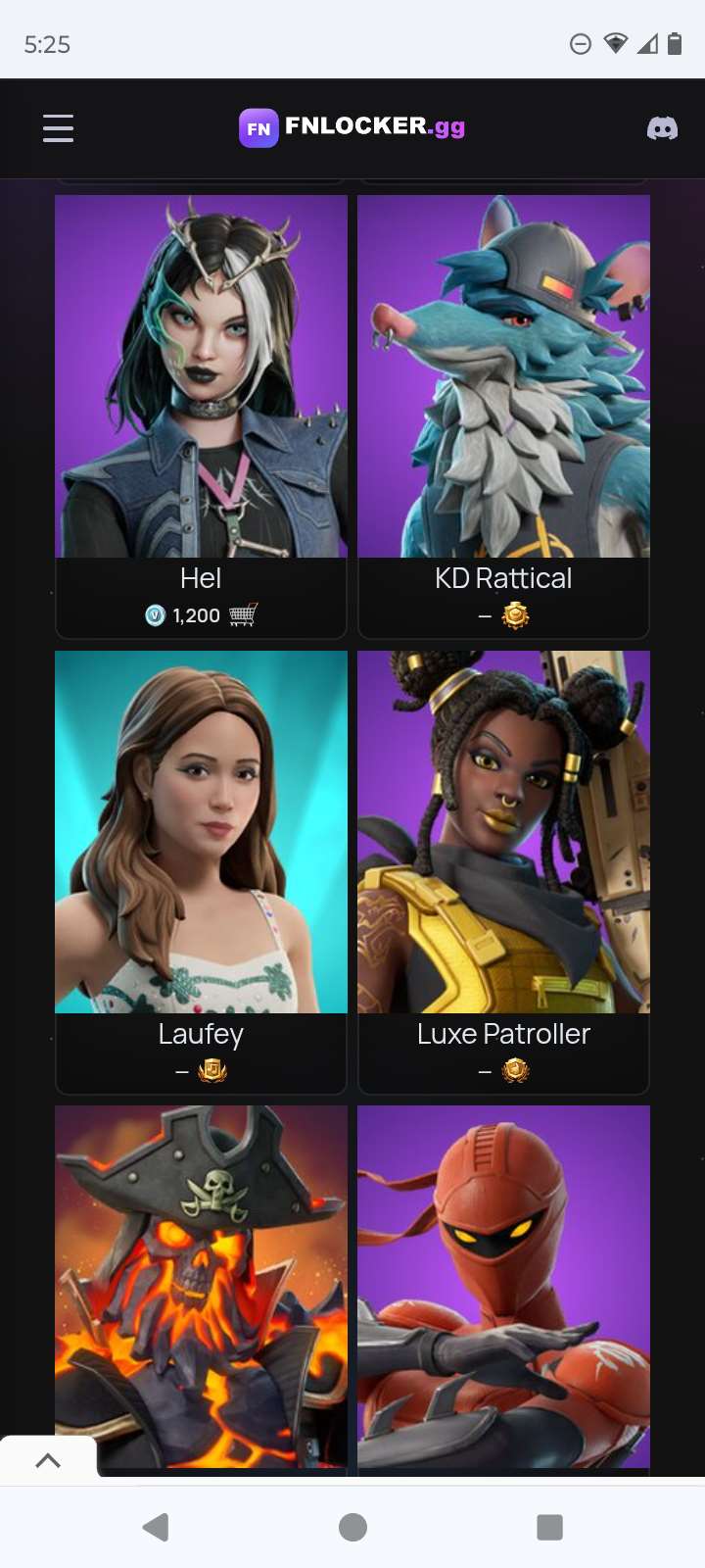 Game account sale Fortnite