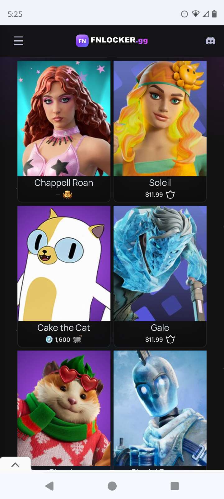 Game account sale Fortnite