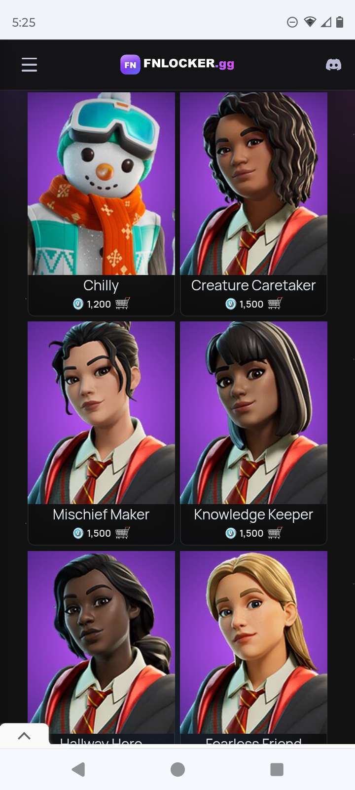 Game account sale Fortnite