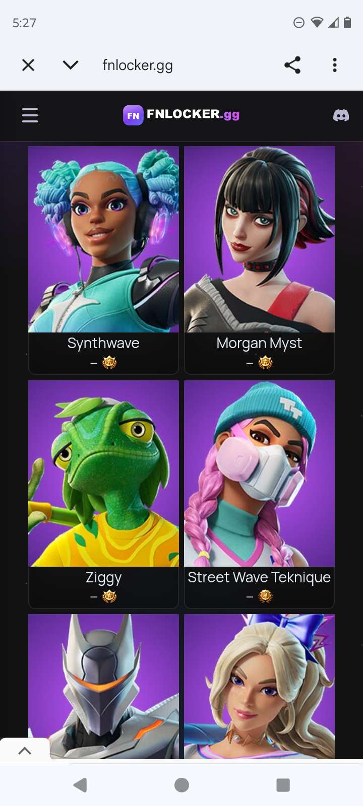 Game account sale Fortnite