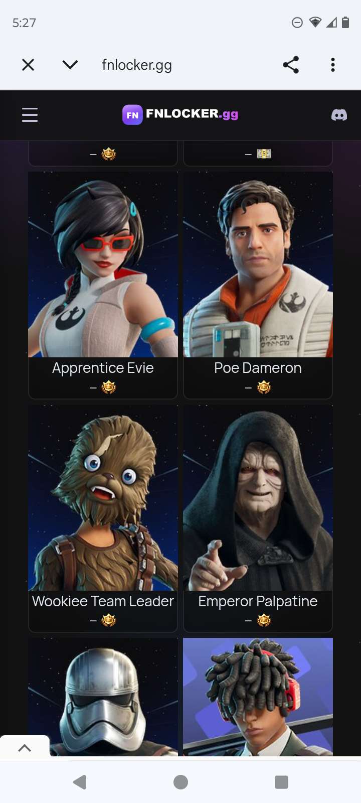 Game account sale Fortnite