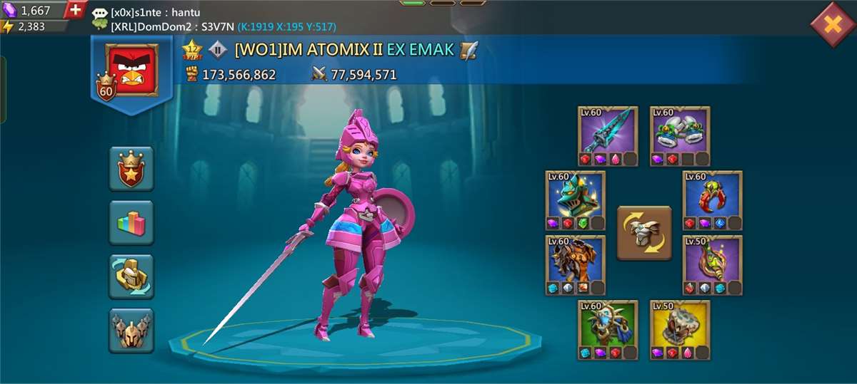 Penjualan akun permainan Lords Mobile