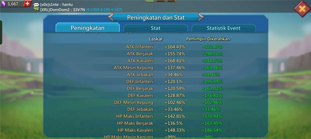 Penjualan akun permainan Lords Mobile