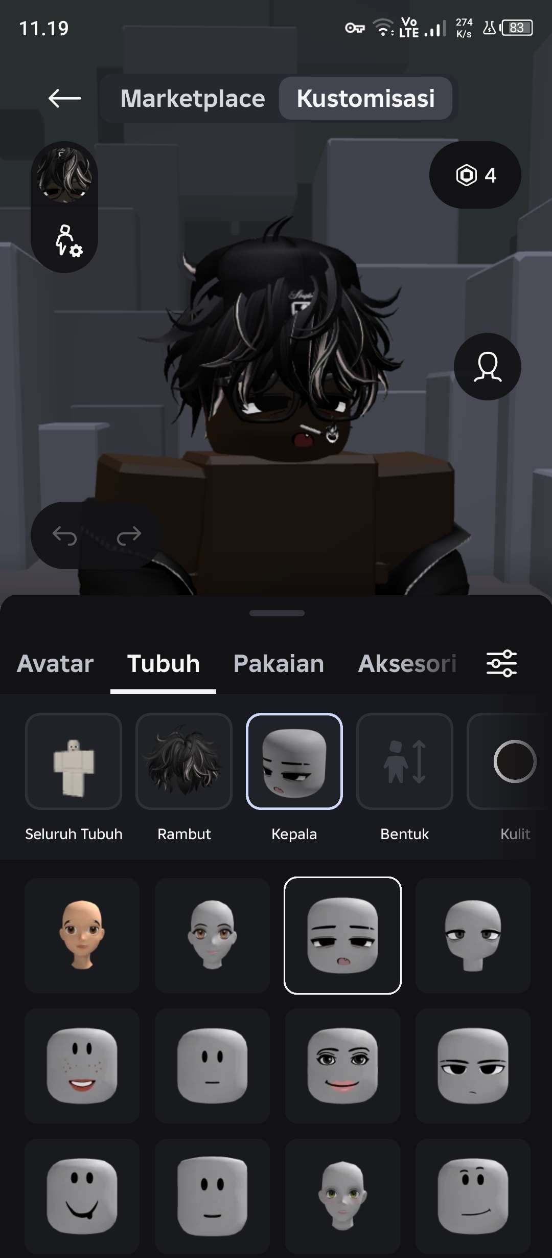 Penjualan akun permainan Roblox