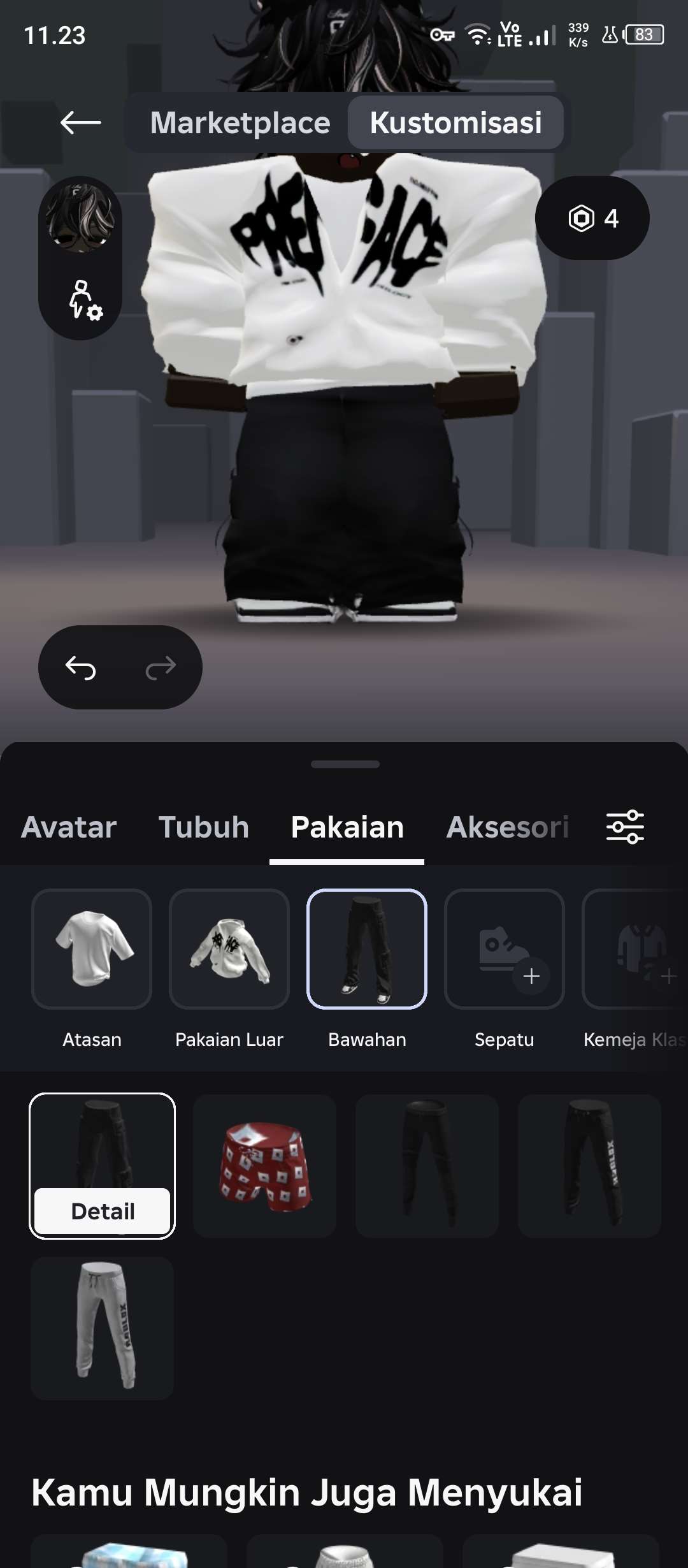 Penjualan akun permainan Roblox