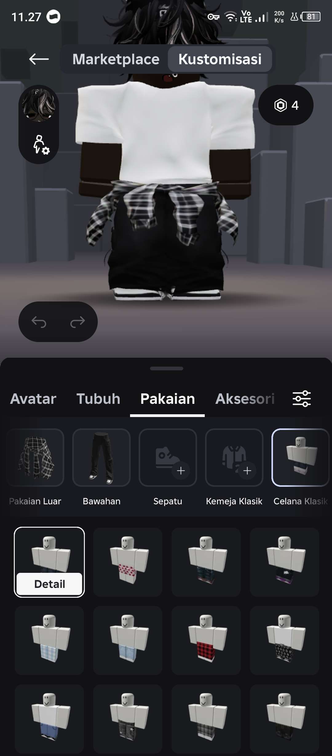Penjualan akun permainan Roblox