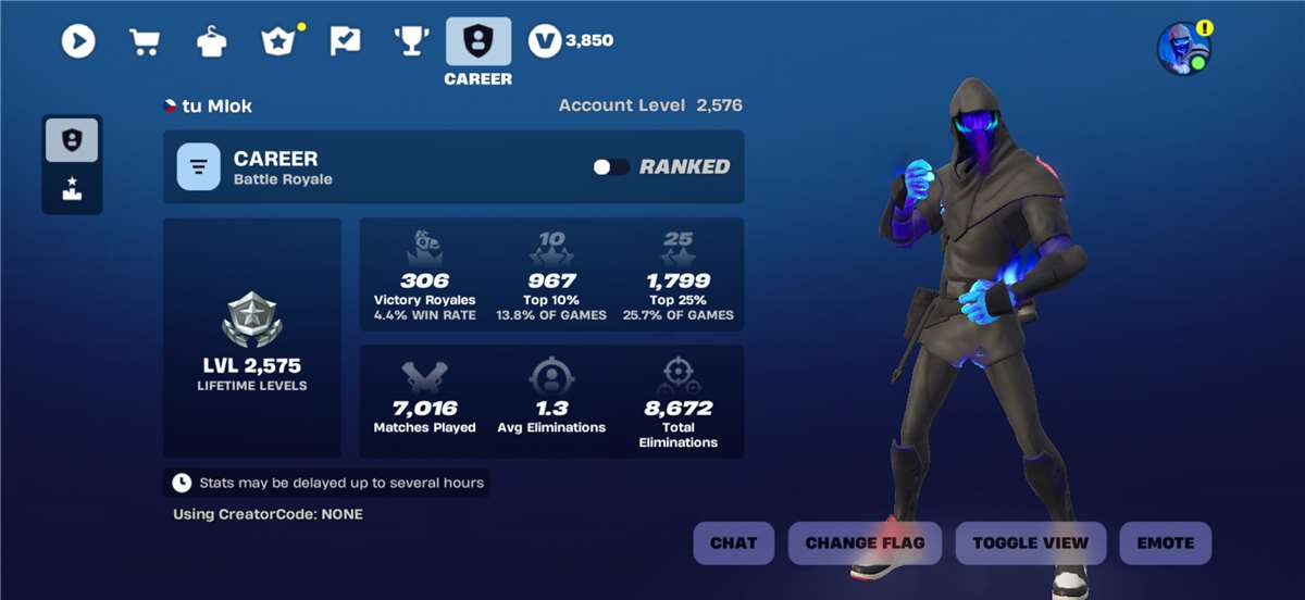 Game account sale Fortnite