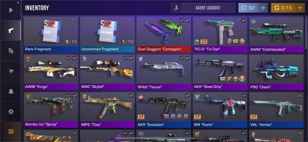 Game account sale Standoff 2