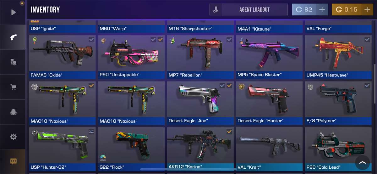 Game account sale Standoff 2