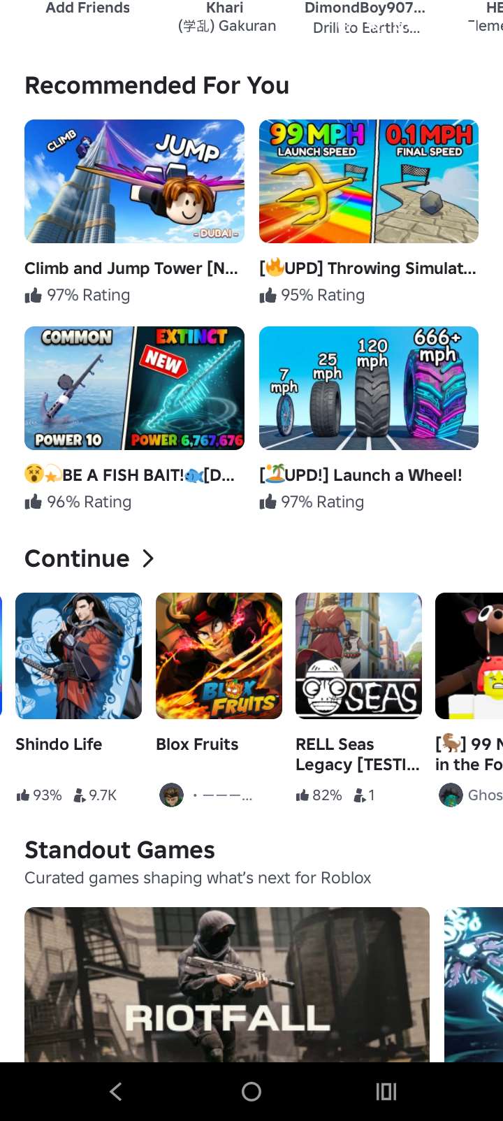 Game account sale Roblox