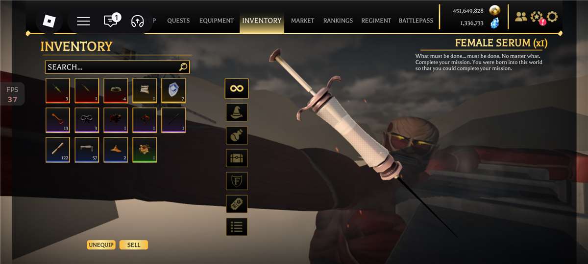 Game account sale Roblox